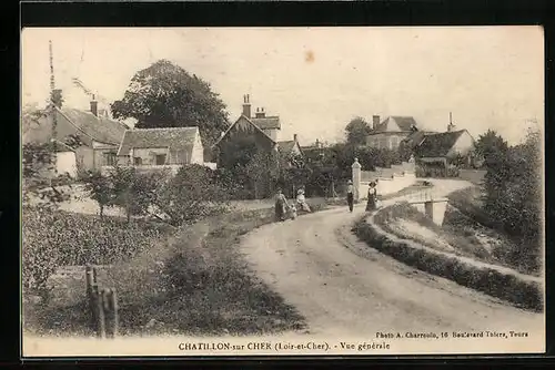 AK Chatillon-sur-Cher, Vue generale