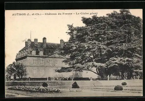 AK Authon, Chateau du Fresne, le Cedrr geant