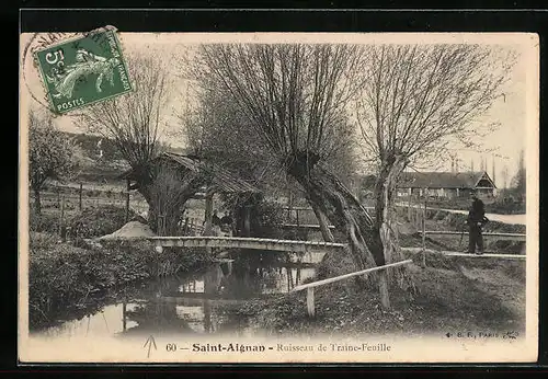 AK Saint-Aignan-sur-Cher, Ruisseau de Traine-Feuille