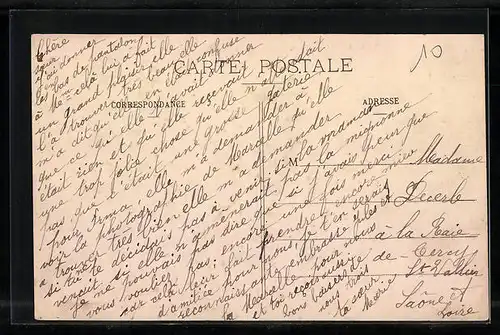 AK La Talaudiere, Le Grand Quartier