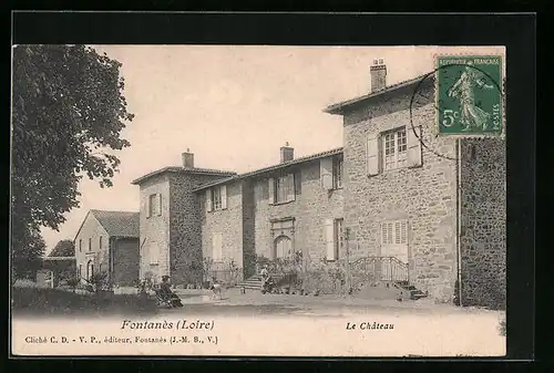 AK Fontanes, Le Chateau