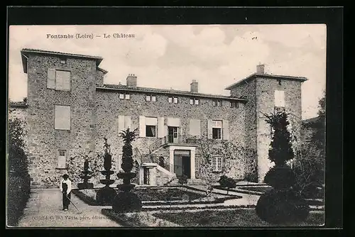 AK Fontanes, Le Chateau