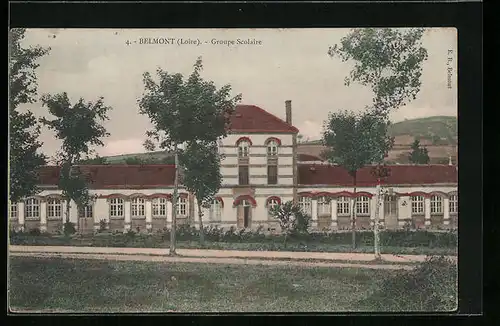 AK Belmont, Groupe Scolaire, la facade