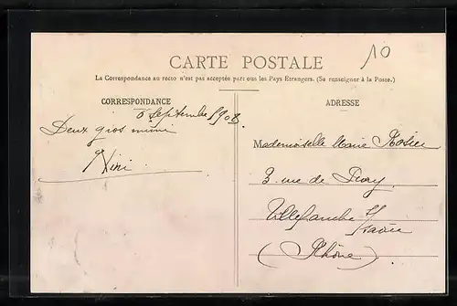 AK Belmont, Groupe Scolaire, aerial view