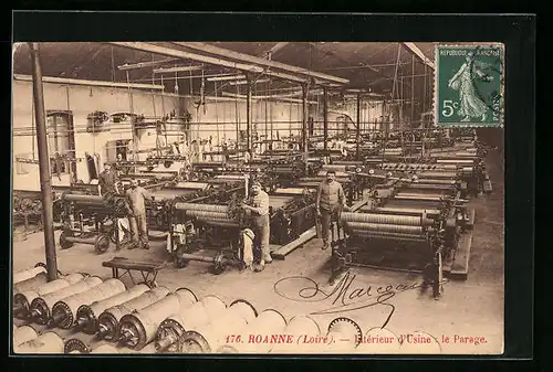 AK Roanne, Interieur d`Usine, Le Parage