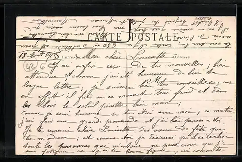 AK Le Cergne, Station d`Altitude, Entree du Bourg