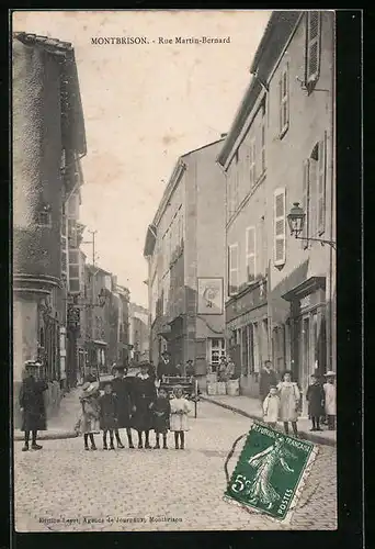 AK Montbrison, Rue Martin-Bernard