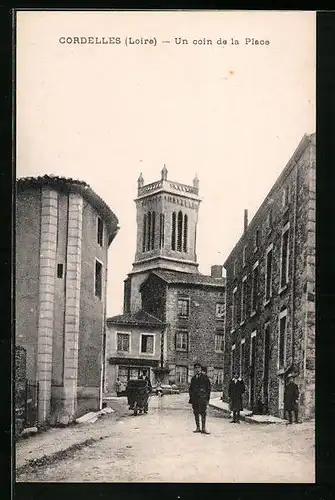 AK Cordelles, Un coin de la Place