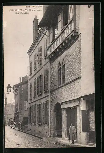 AK Charlieu, Vieilles Maisons, Rue Merciere