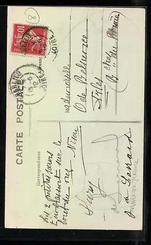 AK Charlieu, Rue Nationale, Maison des Anglais, Confiserie