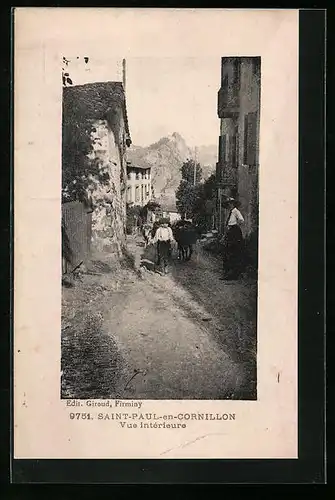 AK Saint-Paul-en-Cornillon, Vue Interieure