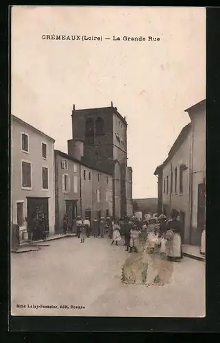 AK Cremeaux, La Grande Rue