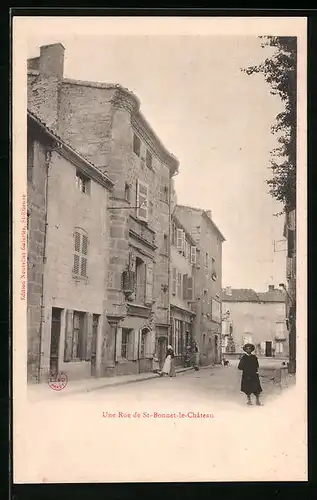 AK St-Bonnet-le-Chateau, Une Rue