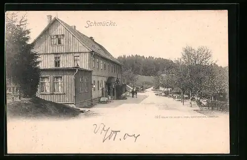 AK Schmücke, Gasthaus Gehlberg