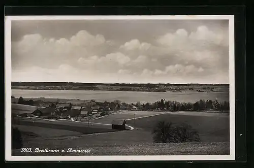 AK Breitbrunn a. Ammersee, Ortstotale im Tal