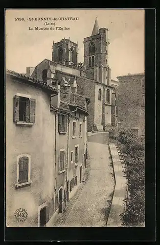 AK St-Bonnet-le-Chateau, La Montee de l`Eglise
