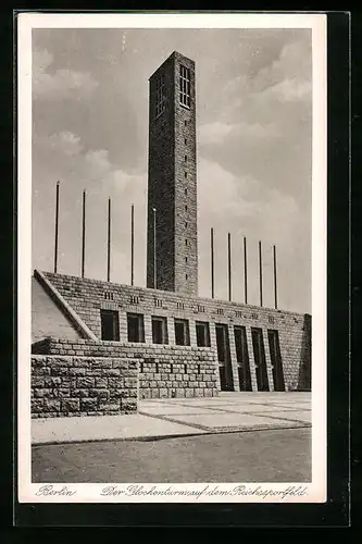 AK Berlin, Reichssportfeld, Glockenturm