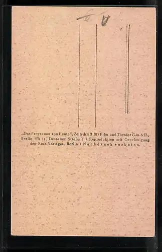 AK Schauspieler Gustav Fröhlich mit Scheitelfrisur