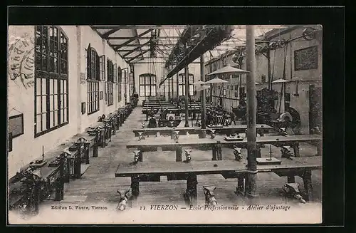 AK Vierzon, École Professionelle, Atelier d'ajustage