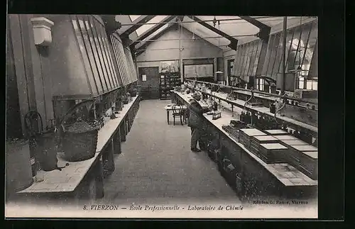 AK Vierzon, École Professionnelle, Laboratoire de Chimie