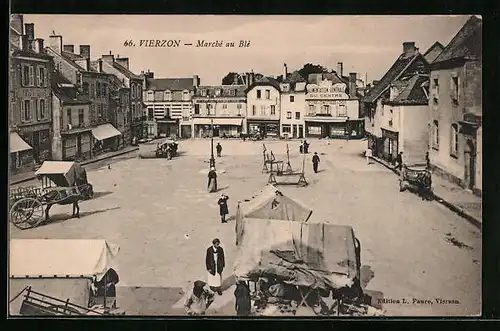 AK Vierzon, Marché au Blé