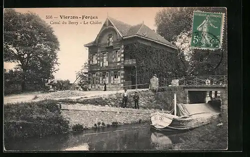 AK Vierzon-Forges, Canal du Berry, le Chalet
