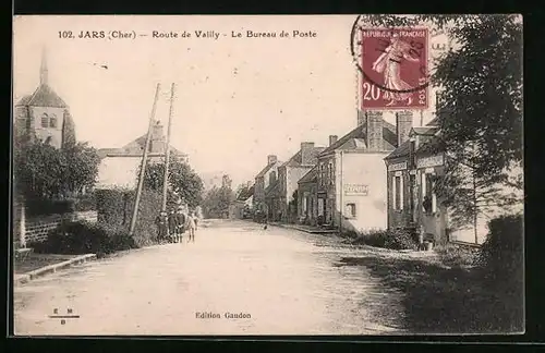 AK Jars, Route de Vailly, le Bureau de Poste