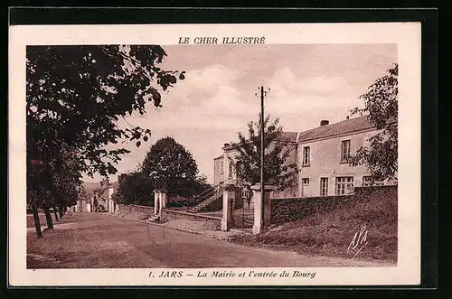AK Jars, la Mairie et l'entrée du Bourg
