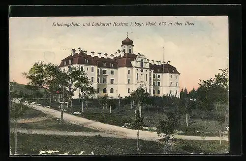 AK Kostenz / Bayr. Wald, Hotel Erholungsheim