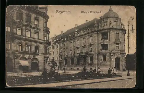 AK Bayreuth, Kgl. Filialbank
