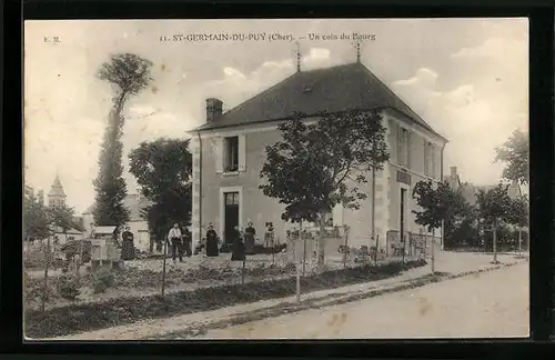 AK St-Germain-du-Puy, Un coin du Bourg