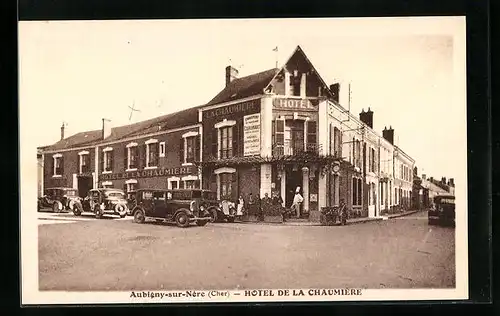 AK Aubigny-sur-Nère, Hotel de la Chaumière