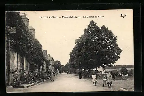 AK Jars, Route d`Assigny, Le Champ de Foire