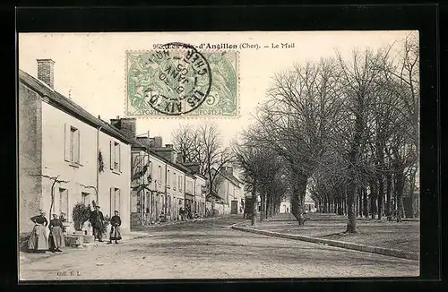 AK Les Aix-d`Angillon, Le Mail