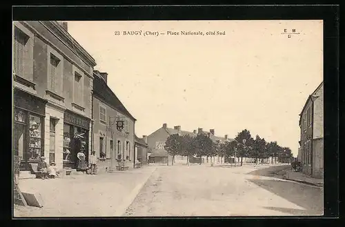 AK Baugy, Place Nationale, Côte'Sud