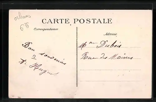 AK Orléans, les Fetes de la Mi-Careme 1914, Char des Reines, Portrait Mlle Lucienne Frémont