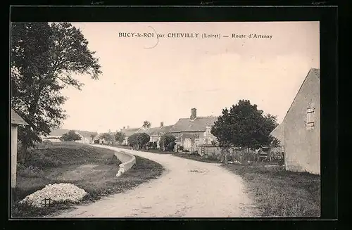AK Bucy-le-Roi, Route d'Artenay