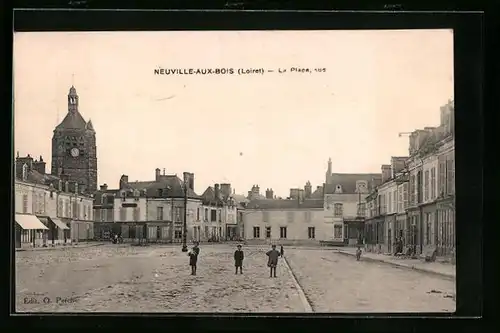 AK Neuville-aux-Bois, la Place, sud