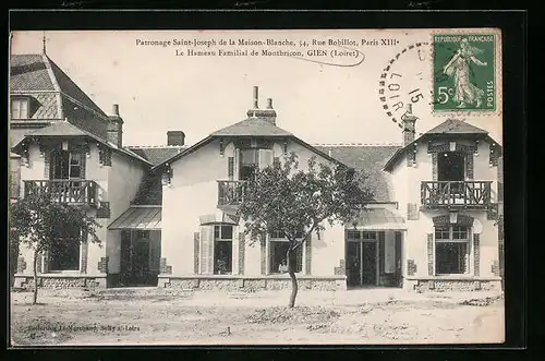 AK Gien, Patronage Saint-Joseph de la Maison-Blanche, le Hameau Familial de Montbricon