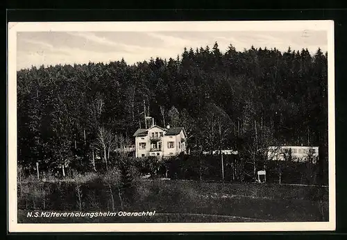 AK Simmelsdorf, Müttererholungsheim d. NSV., Waldhaus Oberachtel