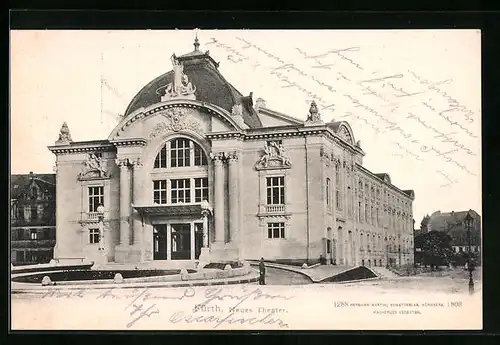 AK Fürth i. B., Neues Theater
