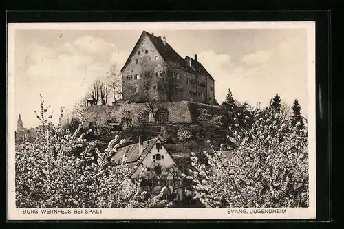 AK Spalt, Burg Wernfels, evang. Jugendheim