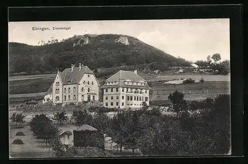 AK Ebingen, Blick auf den Zionshügel