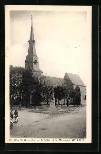 AK Souesmes, L`Eglise et le Monument