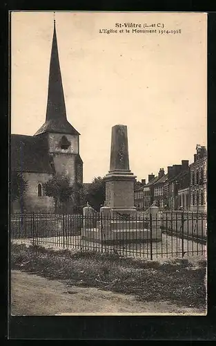 AK St-Viatre, L`Eglise et le Monument