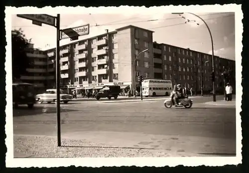 Fotografie unbekannter Fotograf, Ansicht Berlin, Martin-Luther-Str. Ecke Grunewaldstrasse