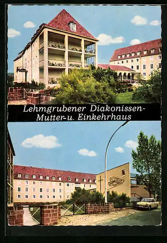 AK Marktheidenfeld /Main, Lehmgrubener Diakonissen-Mutter- und Einkehrhaus mit Kapelle