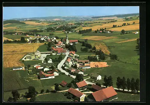 AK Sammarei, Strasse durchs Dorf mit Wallfahrtskirche