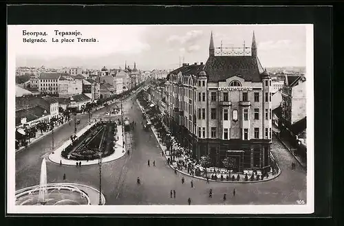 AK Belgrade, La place Terazia