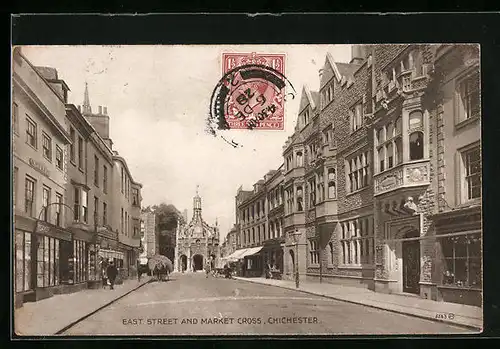 AK Chichester, East Street and Market Cross